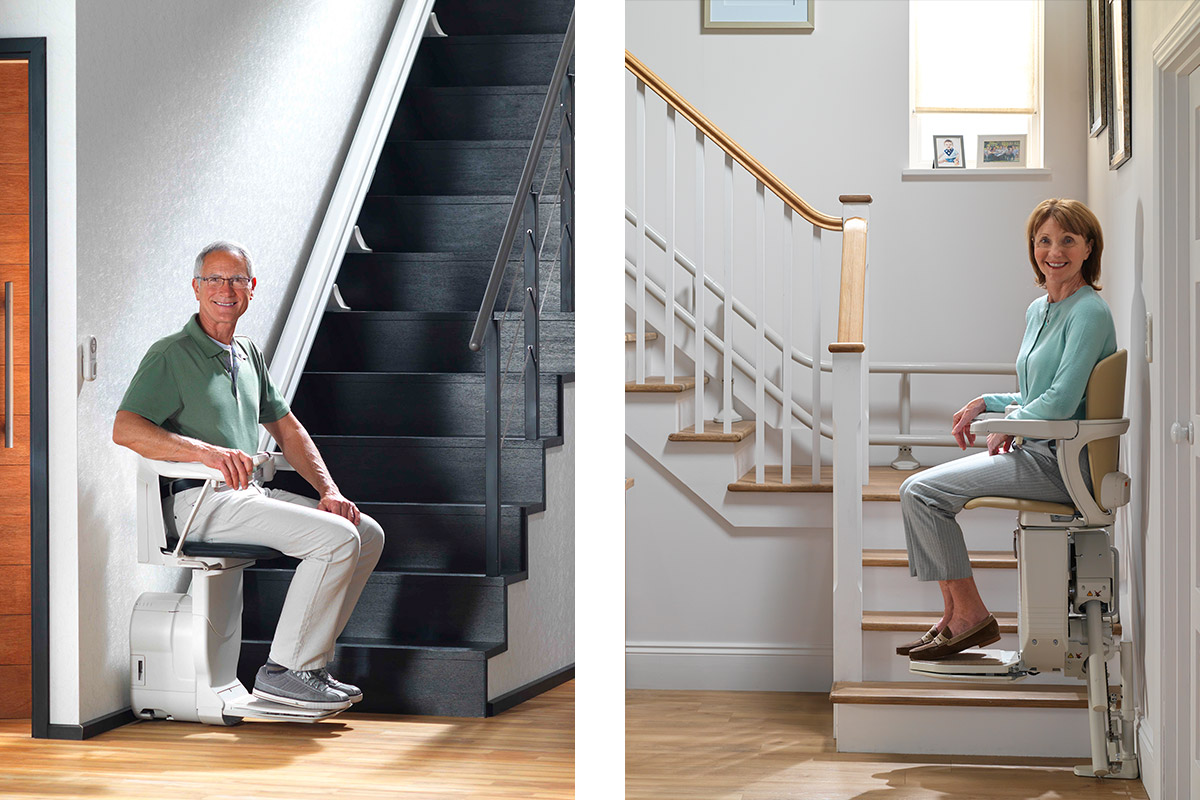 Different type of stannah stairlifts