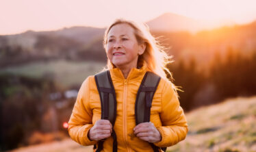 Women finds joy in life